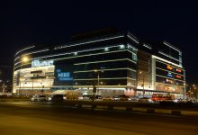Установка лифтового оборудования для ТРК Небо